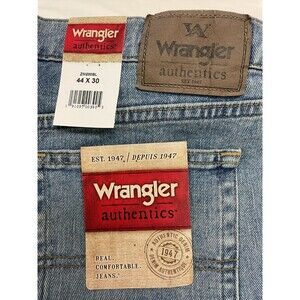 Wrangler Authentics 44x30 Men's Jeans NWT!